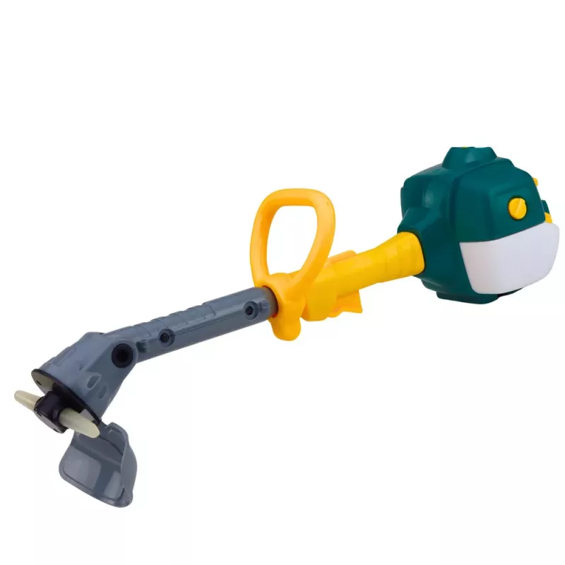 LEAN TOYS Cortador de relva infantil com sons, luzes e lâmina de borracha