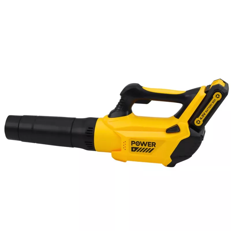 LEAN TOYS Soprador de folhas de brincar para crianças com sons - amarelo