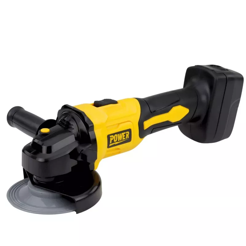 LEAN TOYS Rebarbadora de brincar para crianças com sons amarelo