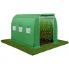LEAN Estufa para legumes, janelas verdes UV, 3,5x2x2 m, 7 m²