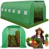 LEAN Túnel de plástico para jardim, estufa para legumes PRO, estrutura 25 mm, 8 x 3 x 2 m, 24 m²
