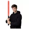 LEAN TOYS Sabre de luz laser LED com som, punho de metal, 75 cm