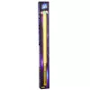 LEAN TOYS Sabre de luz laser LED com som, punho de metal, 75 cm