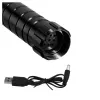 LEAN TOYS Sabre de luz laser LED com som, punho de metal, 75 cm