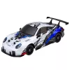 LEAN TOYS Carro de drift com controlo remoto RC, rodas intercambiáveis, 4WD, azul, 1:24