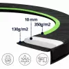Lean Proteção de molas para trampolim, preto, 360-376 cm, 12 ft