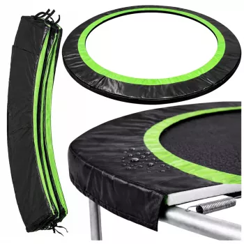 Lean Proteção de molas para trampolim, preto, 360-376 cm, 12 ft