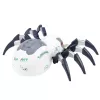LEAN TOYS Robô aranha com controlo remoto RC, efeito de fumo, luzes e sons