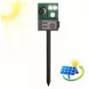 LEAN Repelente solar de animais com sensor de movimento, ultrassons e díodos LED