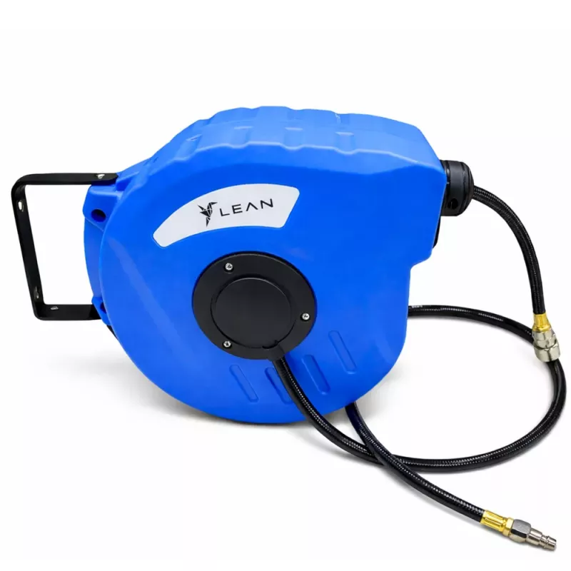Enrolador de mangueira pneumática automático LEAN 24 Bar 8x12mm 10m
