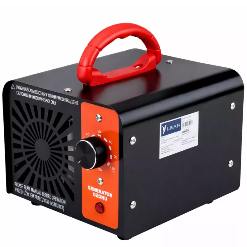 Gerador de ozono LEAN Ozonator 155W 60000mg temporizador 120 min