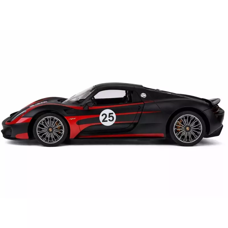 Porsche 918 Spyder Performance telecomando RC carro preto Rastar 1:14