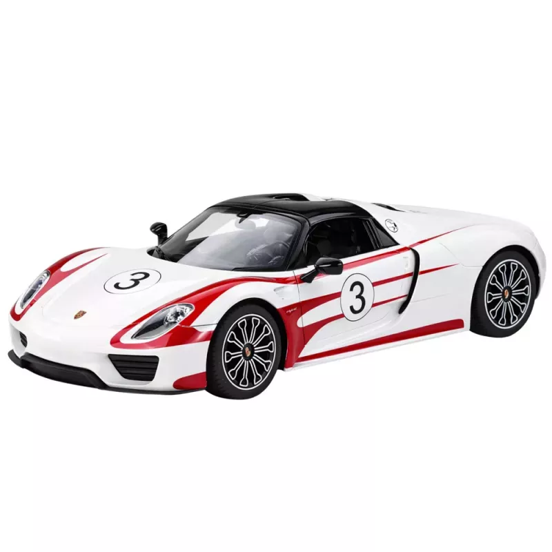 RASTAR Porsche 918 Spyder Performance telecomando RC carro branco 1:14