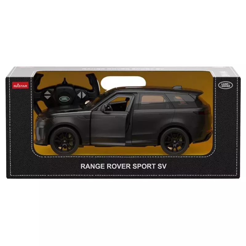 Rastar 1:14 Range Rover Sport SV carro telecomandado preto
