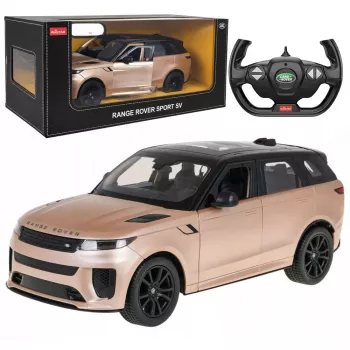 Rastar 1:14 Range Rover Sport SV carro telecomandado dourado