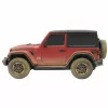 JEEP Wrangler Rubicon-Muddy carro telecomandado RC vermelho Rastar 1:24