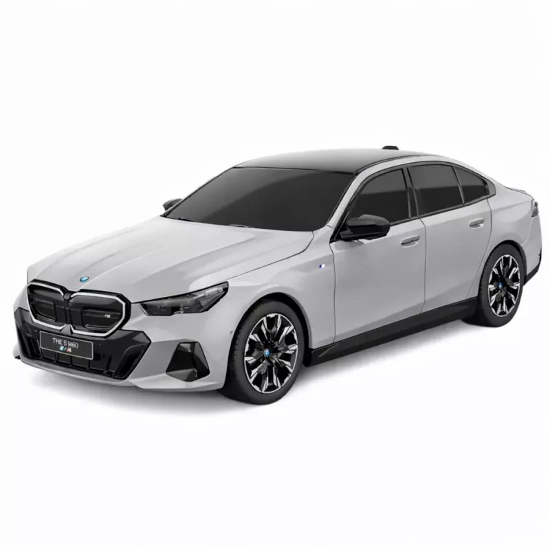 BMW i5 carro telecomandado RC cinzento Rastar 1:24