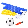 LEAN TOYS conjunto desportivo para jogar futebol, baliza de futebol, bola, bomba 62x40cm