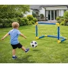 LEAN TOYS conjunto desportivo para jogar futebol, baliza de futebol, bola, bomba 62x40cm