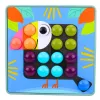 LEAN TOYS puzzle geométrico criativo mosaico brinquedo educativo cogumelos 53 peças