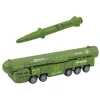 LEAN TOYS conjunto militar com camião, jatos de combate e lançador de foguetes motorizado