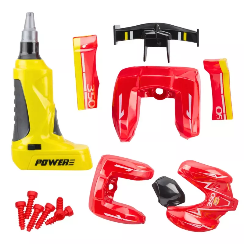 LEAN TOYS kit de tuning de carro racer para virar chave de fendas luzes