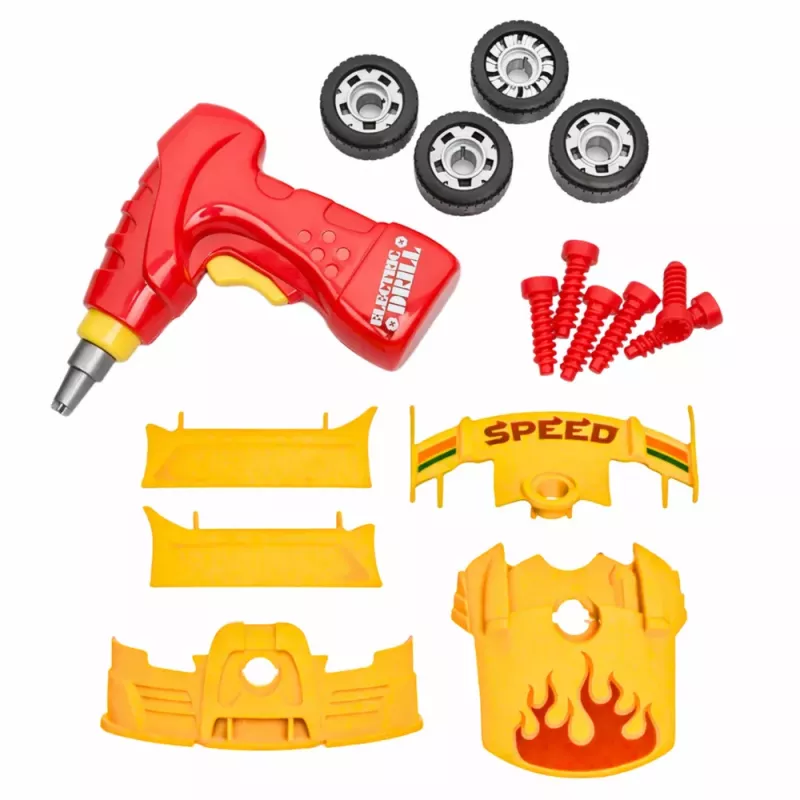 LEAN TOYS kit de tuning de carro chave de fendas luzes