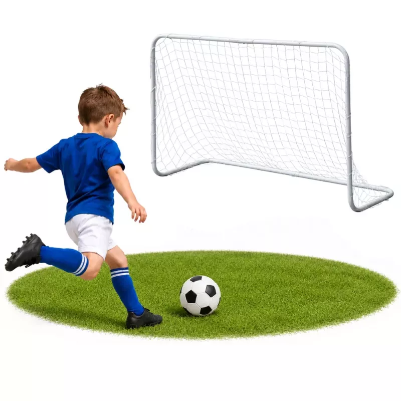 LEAN SPORT baliza de futebol para crianças 120x80 cm