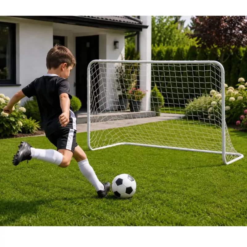 LEAN SPORT baliza de futebol para crianças 120x80 cm