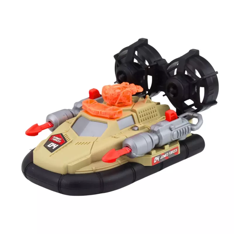 LEAN TOYS conjunto militar camião do exército tanque hovercraft soldado
