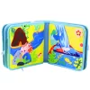 LEAN TOYS livro educativo sensorial de feltro 3D dinossauros