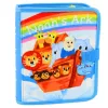 LEAN TOYS livro educativo sensorial de feltro 3D arca de Noé animais