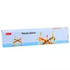 LEAN TOYS Jogo de Habilidade de Lançamento de Anéis de Madeira Jogo Familiar com Pontuação