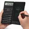 LEAN Calculadora Científica de Escritório com Ecrã LCD, Tablet Gráfico, Caneta, 10 Dígitos