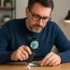 LEAN TOYS Microscópio de Mão Portátil Digital HD 100x Câmara Ecrã IPS 8 LEDs
