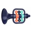LEAN TOYS Conjunto de Instrumentos Musicais para Crianças: Tambor, Trompete, Maracas, Baquetas