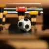 LEAN TOYS Jogo de Habilidade Desportiva Futebol de Mesa para Crianças Mesa 51 x 31 cm