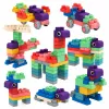LEAN TOYS Blocos Sensoriais Macios de Silicone Coloridos 80 unid.
