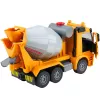 LEAN TOYS Camião de Construção Betoneira Tambor Rotativo Luzes Sons