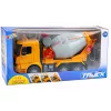 LEAN TOYS Camião de Construção Betoneira Tambor Rotativo Luzes Sons