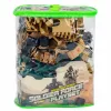 LEAN TOYS Base Militar Figuras Soldados Veículos Grande Conjunto Militar 400 Peças