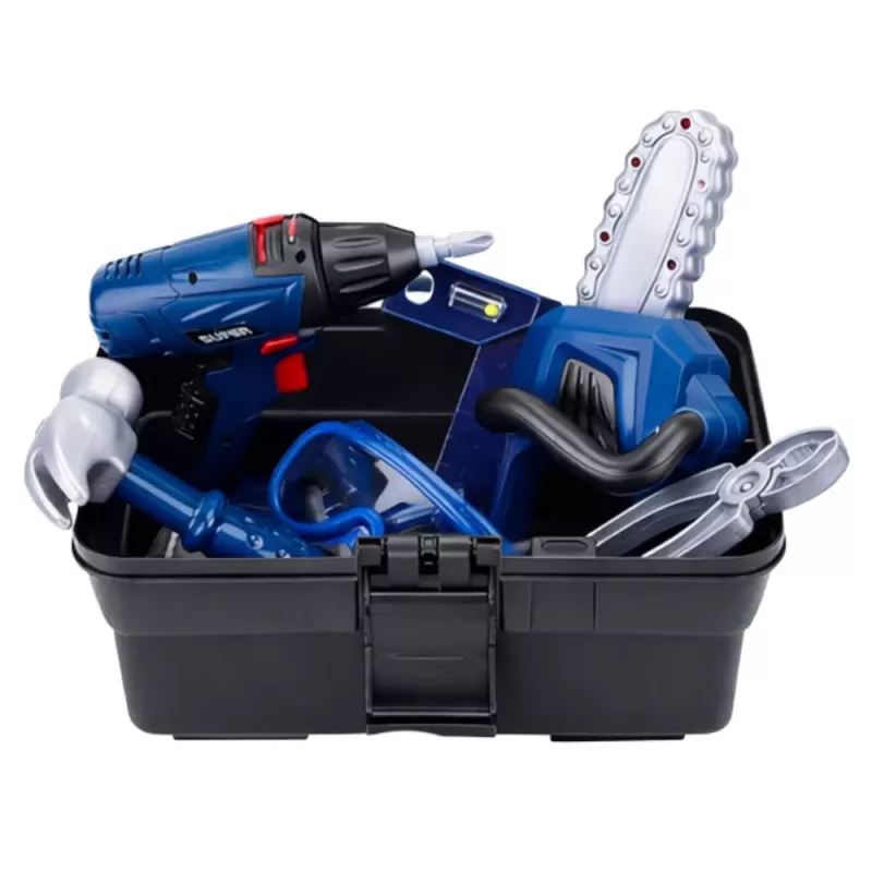 LEAN TOYS Caixa de Ferramentas DIY Conjunto de Chaves de Fendas 30 Peças