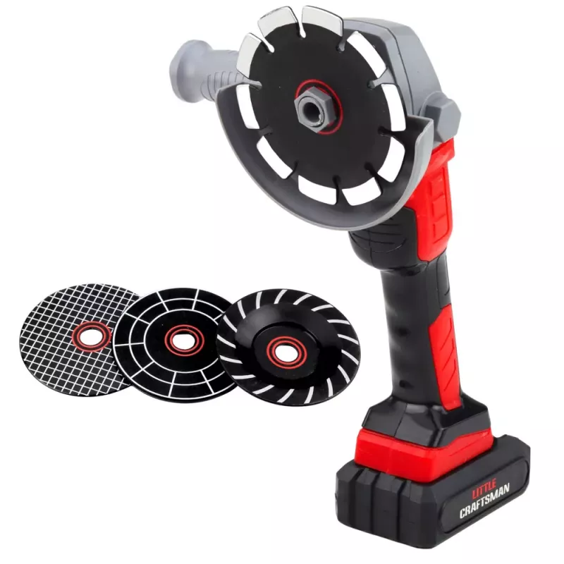 LEAN TOYS Grande Conjunto de Ferramentas para Crianças, Chave de Fendas a Pilhas, Lixadeira, 28 Peças