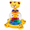 LEAN TOYS Pião de Tigre Gato Interativo com Bolas para Bebés