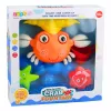 LEAN TOYS Conjunto de Banho Caranguejo Fonte Brinquedo Interativo com Ventosas