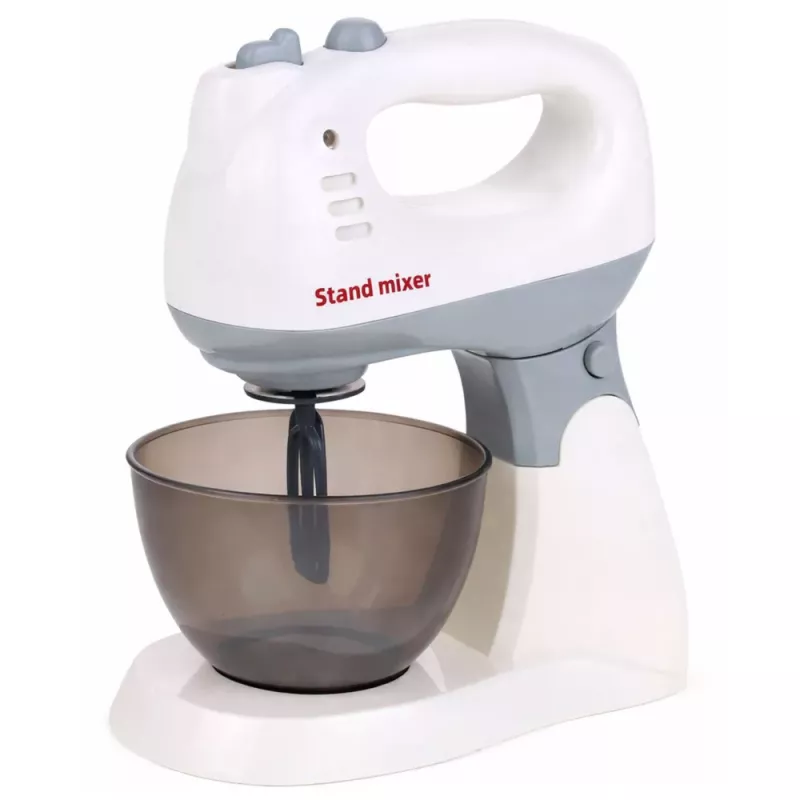 LEAN TOYS Robô de Cozinha para Crianças com Suporte e Tigela, Luz e Som