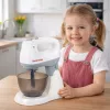 LEAN TOYS Robô de Cozinha para Crianças com Suporte e Tigela, Luz e Som
