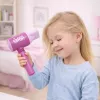 LEAN TOYS Conjunto de Salão de Cabeleireiro para Crianças - Secador de Cabelo de Brinquedo, Espelho, Pente e Acessórios - Conjunto de Beleza de Faz de Conta para Crianças a partir dos 3 anos