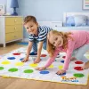 LEAN TOYS Tapete Divertido Family Twist Roda Aleatória Jogo de Arcada