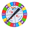 LEAN TOYS Tapete Divertido Family Twist Roda Aleatória Jogo de Arcada